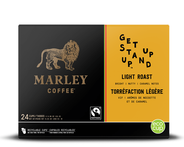 Marley coffee - get up stand up